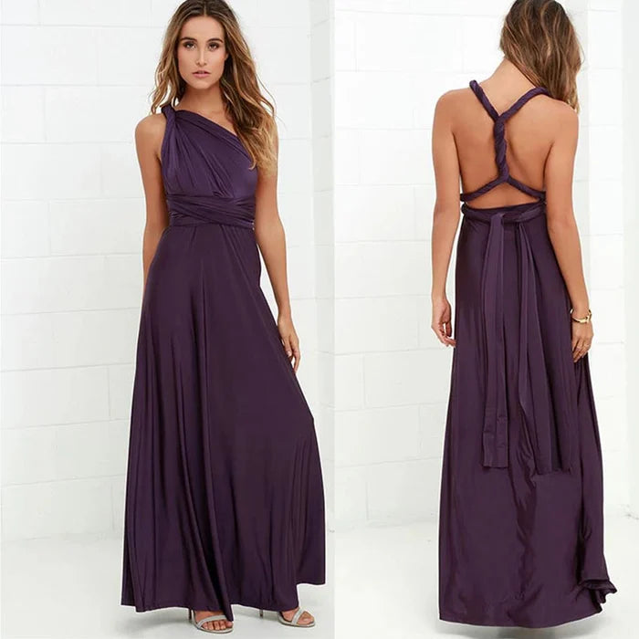 Wickelkleid Damen elastisch