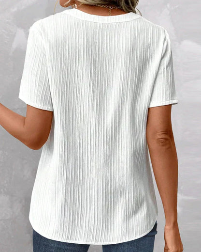 Blusenshirt Damen Kurzarm