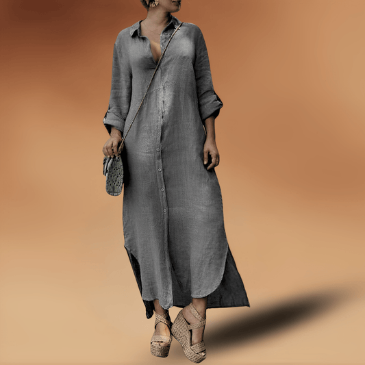 Leinenkleider Sommer Damen