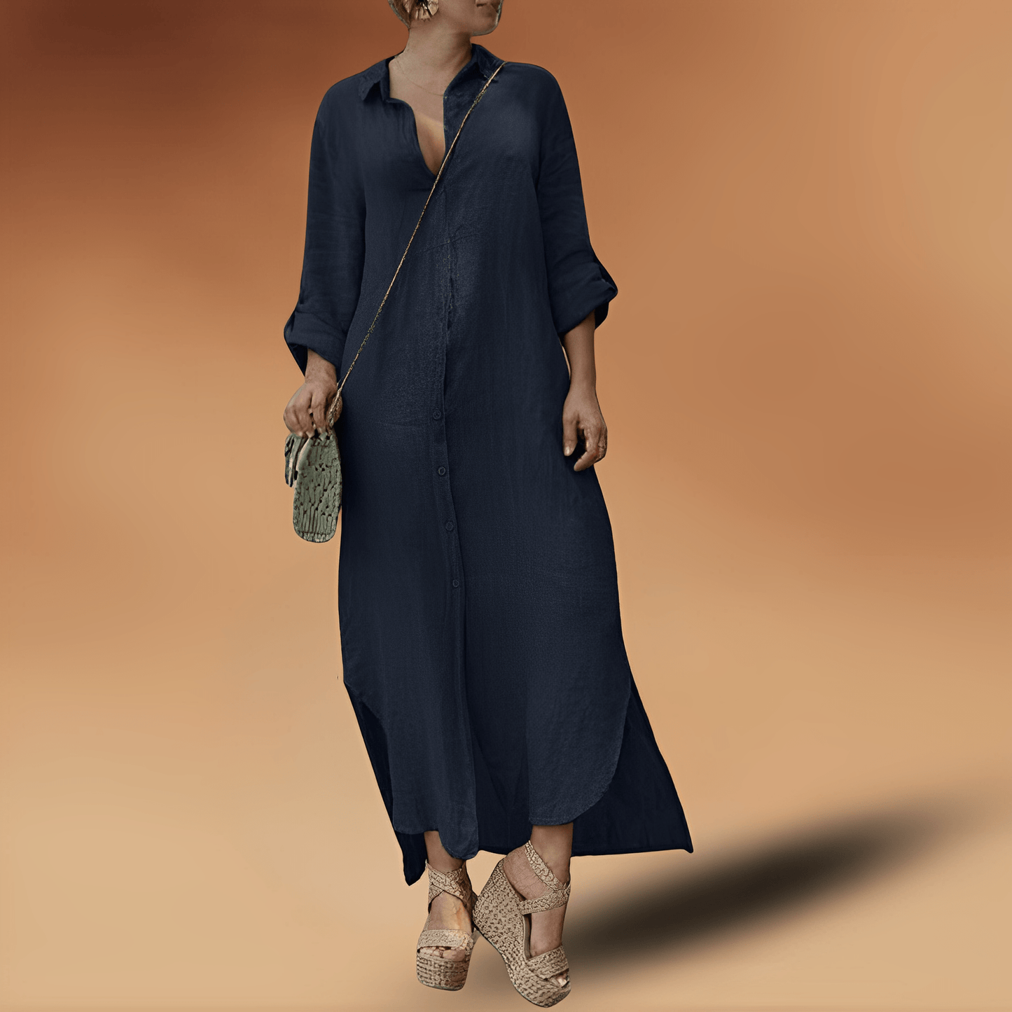 Leinenkleid Sommer elegant