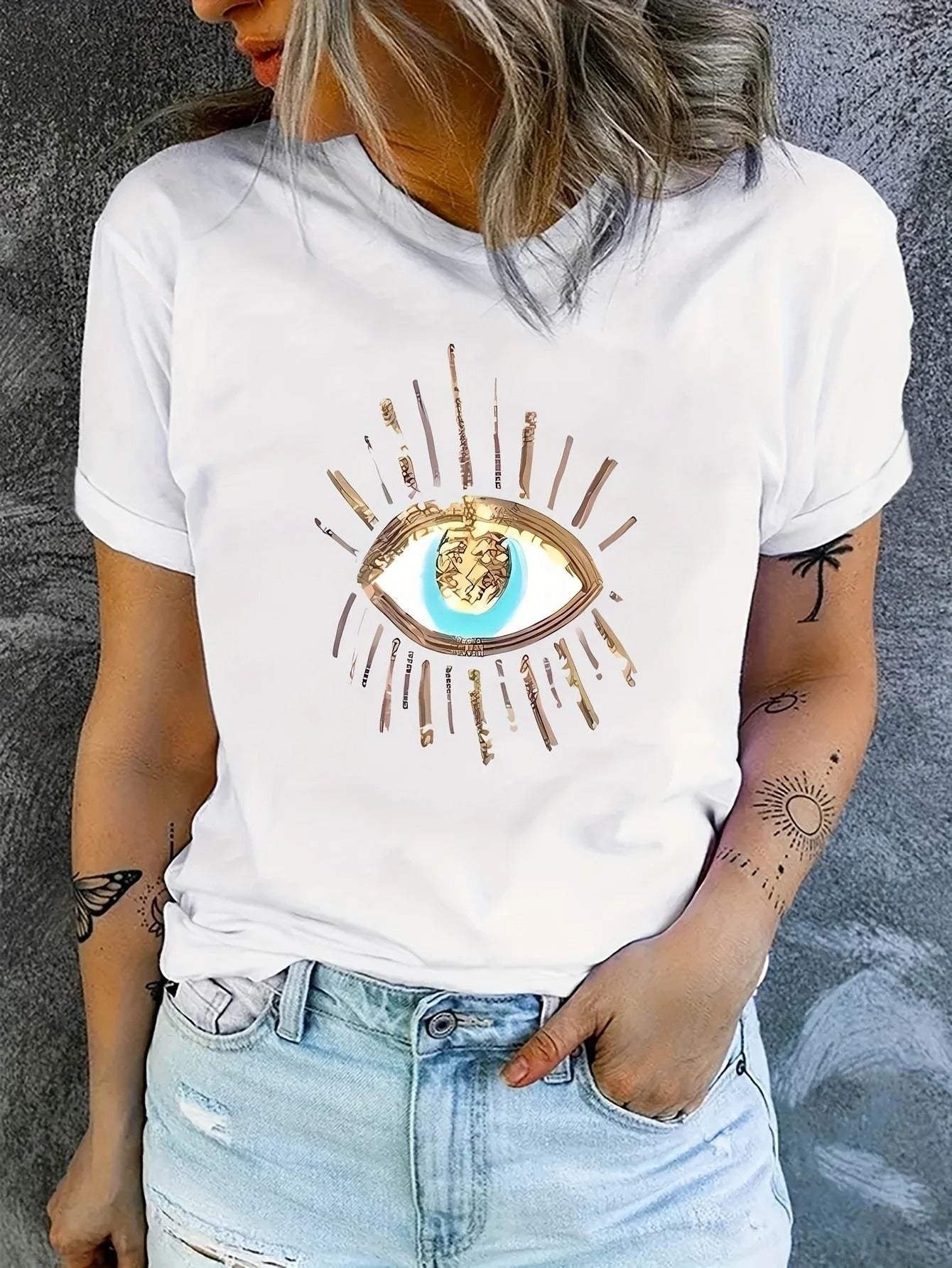 Blusenshirt Damen Weiß