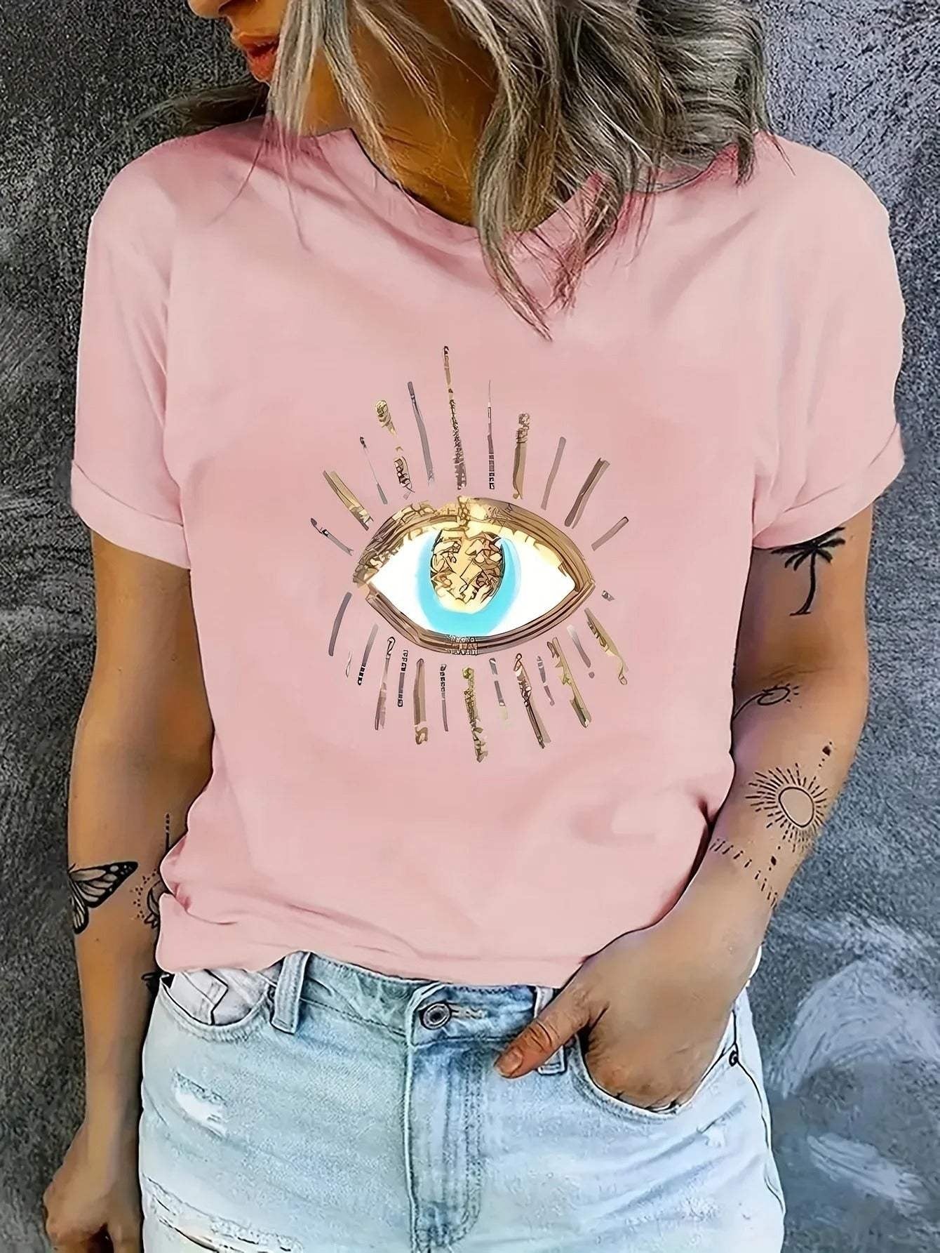 Blusenshirt Damen Rosa