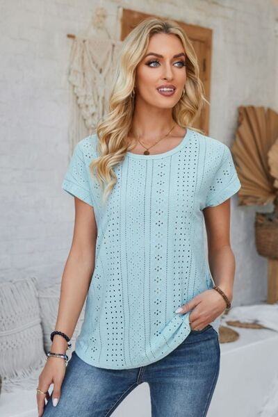 Blusen Damen Kurzarm