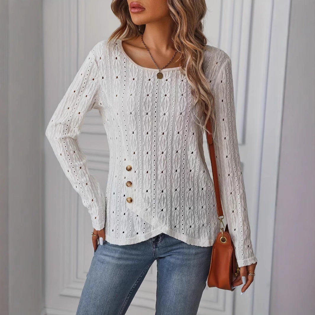Blusen Damen Langarm