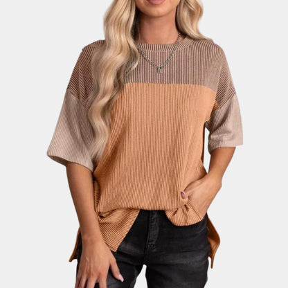 Blusenshirt Khaki