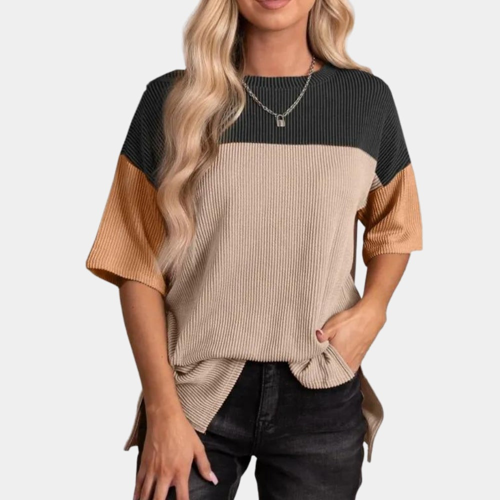 Blusenshirt Dunkelgrau