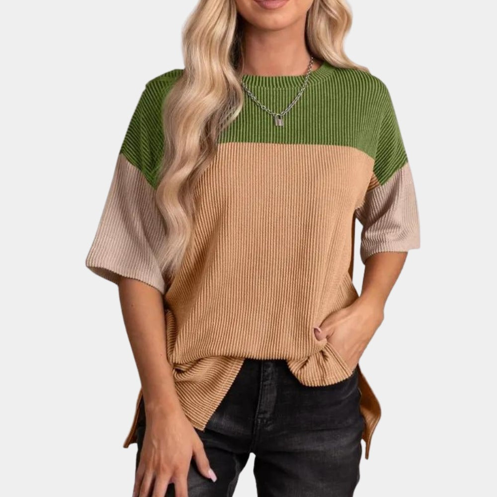 Blusenshirt Grün