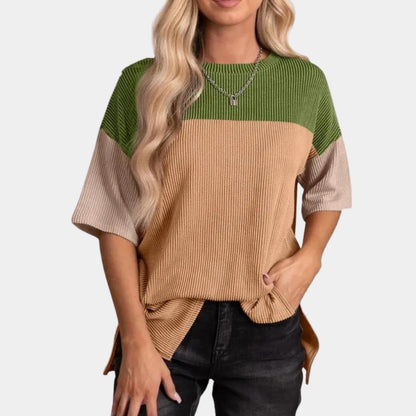 Blusenshirt Grün