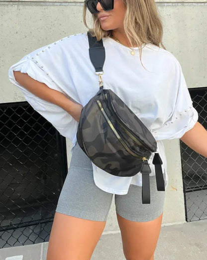 Blusenshirt Damen Kurzarm - Kurzarmblusen Bunte Blusen